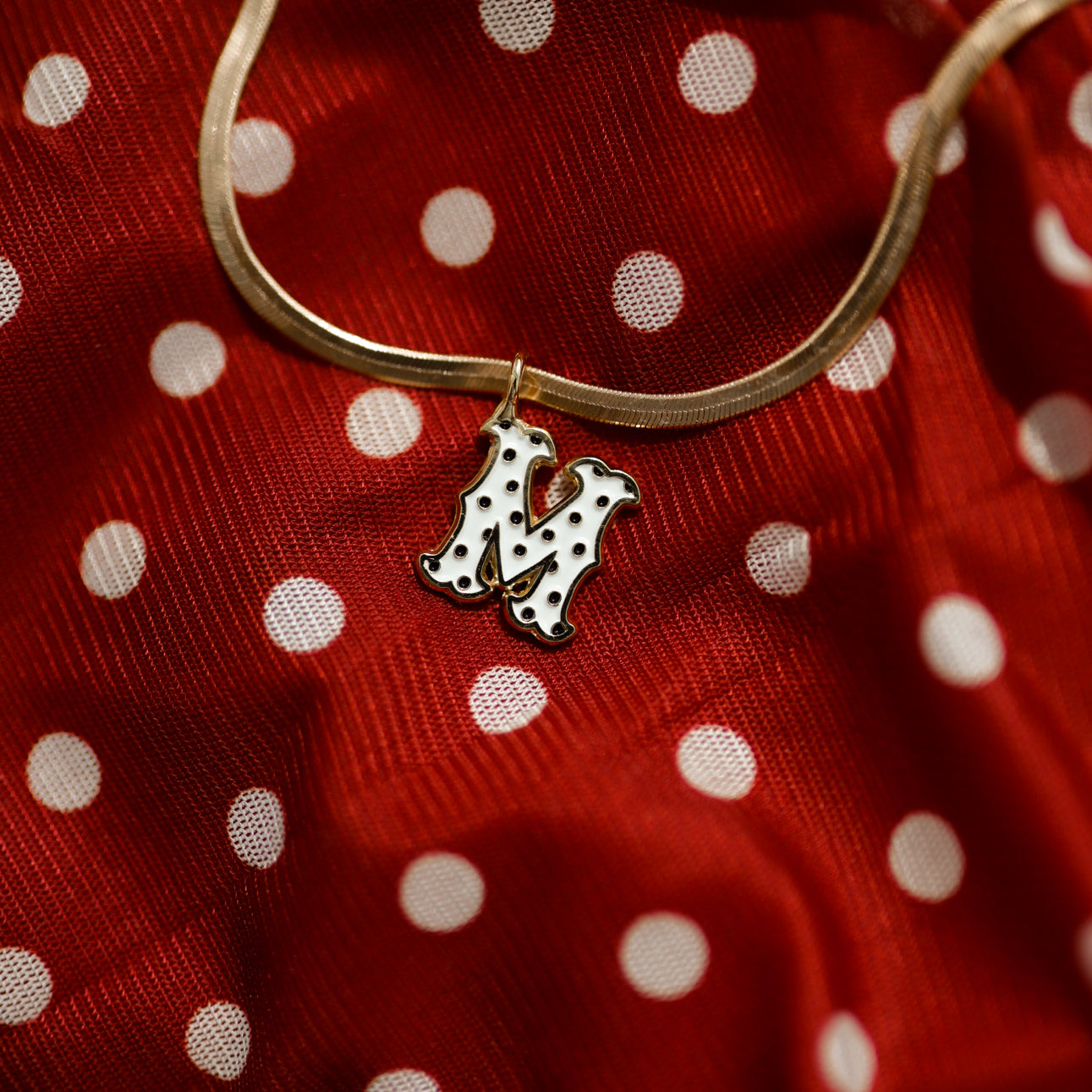 M Polka Dot