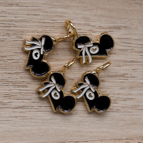 Mini Bow Park Hat Charm image 0