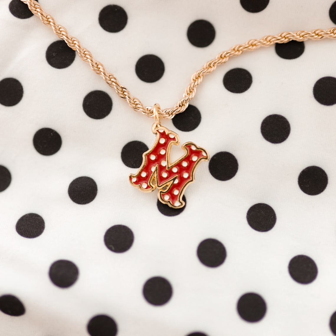 M Polka Dot