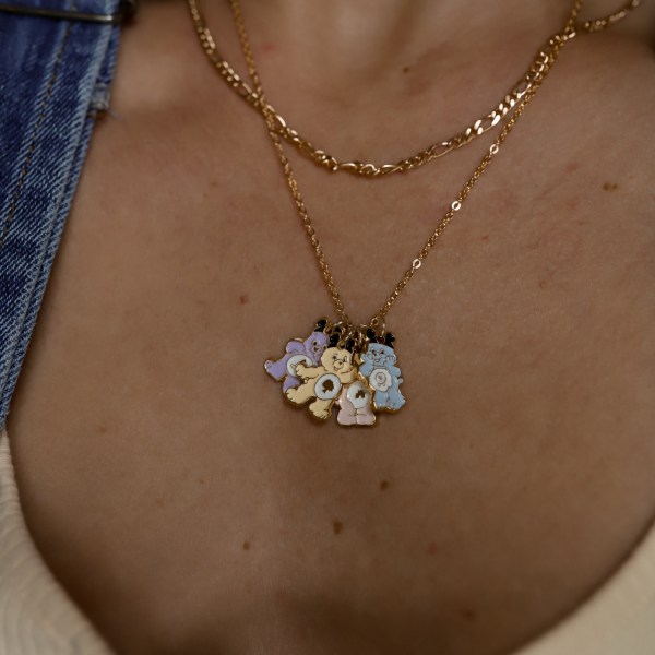 Complete Park Kare Bear Necklace