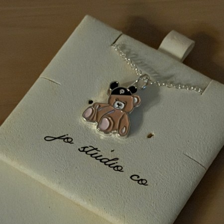 Park Teddy Necklace Silver