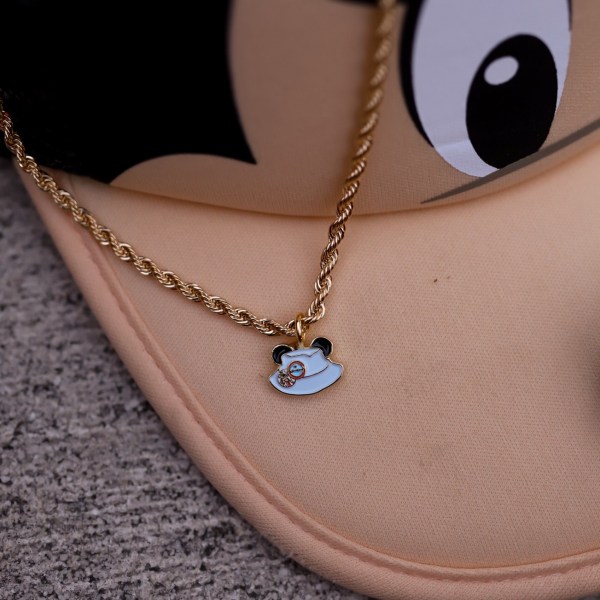 Luxe Toontown Bucket Hat Necklace